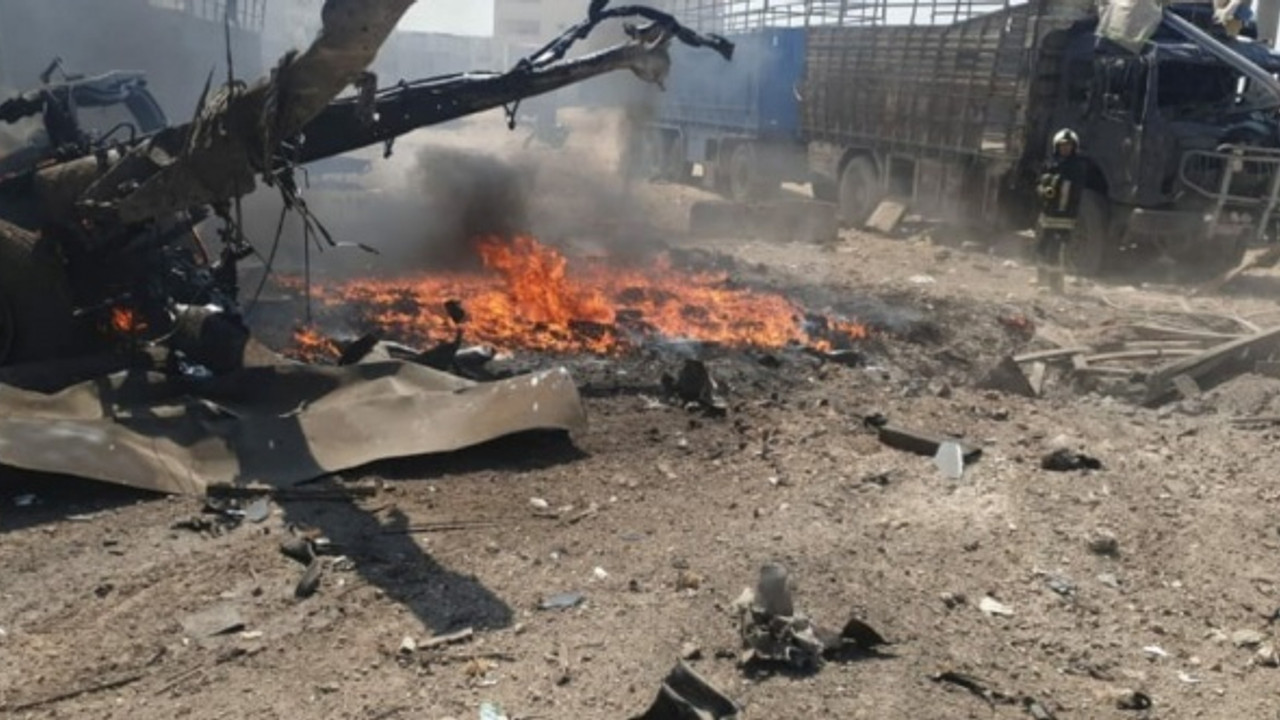 Halep'te bomba yüklü araç patladı: 7 yaralı