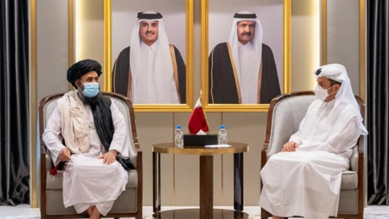 Katar Dışişleri Bakanı Al Thani, Taliban lideri Baradar ile görüştü