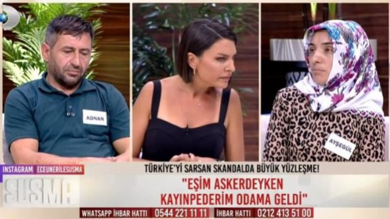 Kayınpederiyle ilişki yaşadığı iddia edilen kadın: Silah zoruyla istismar ediliyordum!