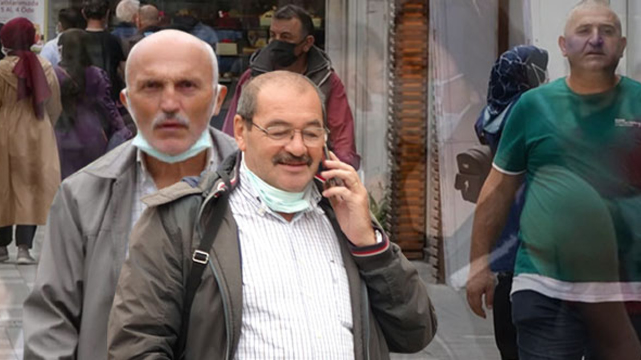 Vaka sayısında rekor kıran Trabzon'da maskeler çene altı