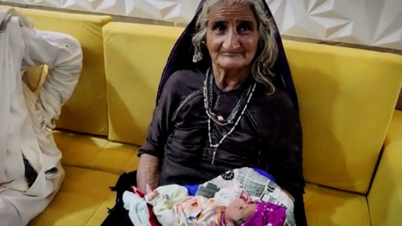 70 yaşında anne oldu!