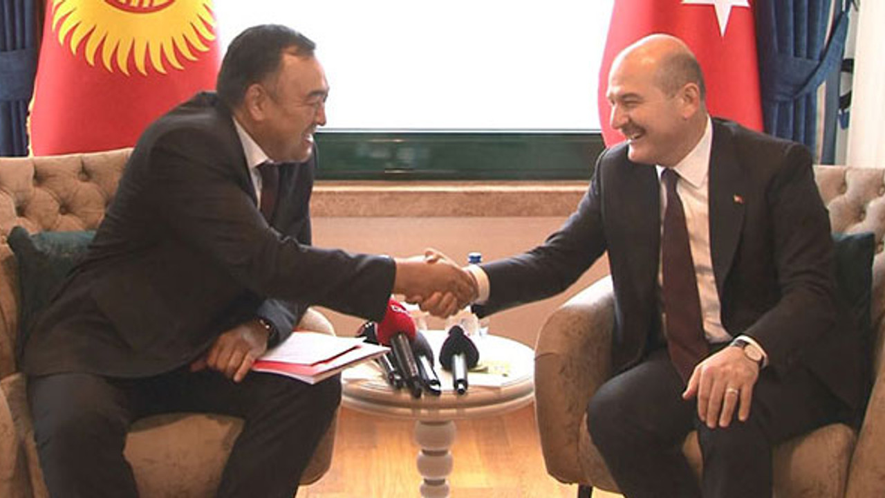 Bakan Soylu, Kırgız mevkidaşıyla görüştü