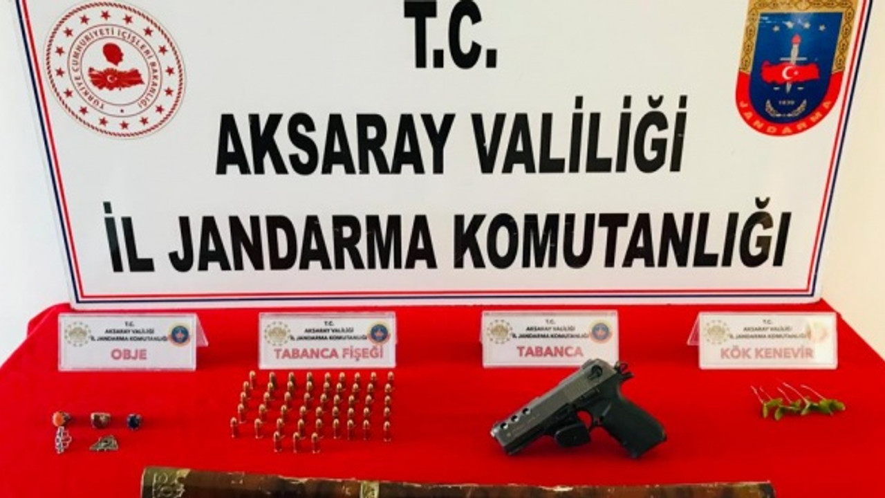 Kaçakçılığın böylesi! Tarihi eser, silah, kenevir!