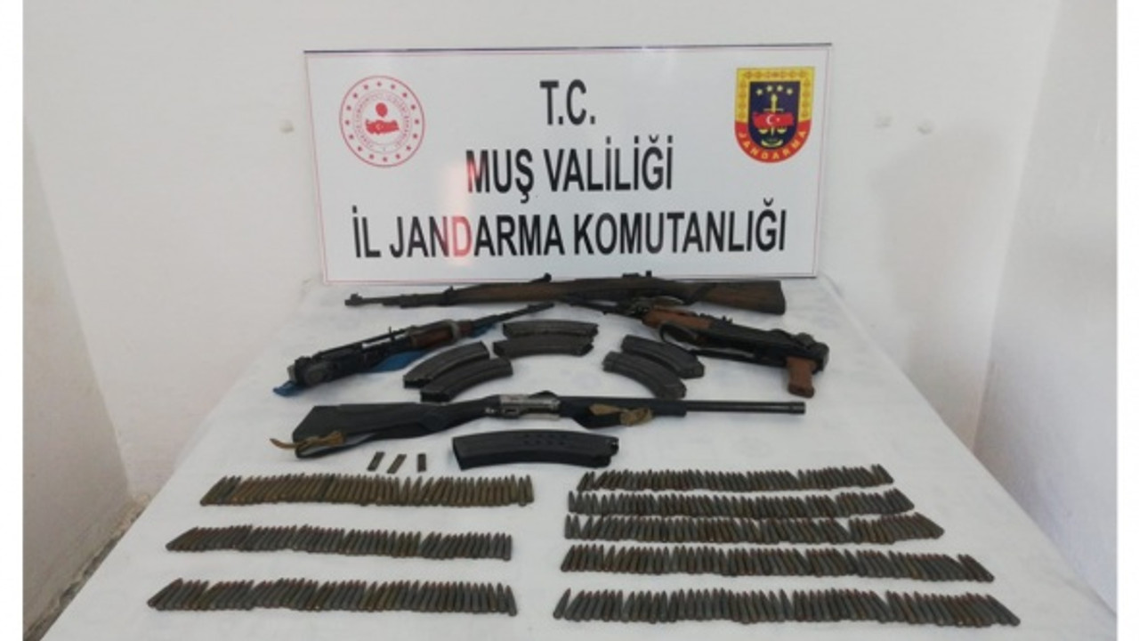 Muş'ta silah kaçakçılığı operasyonu!