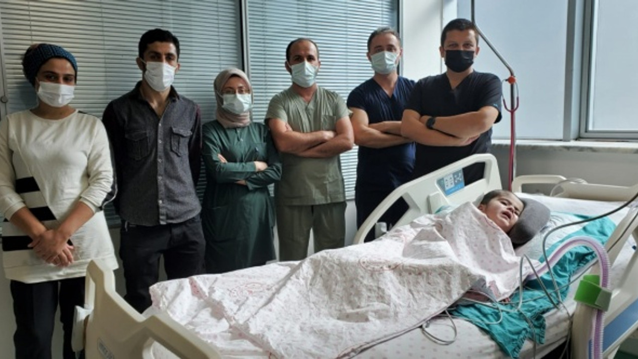 93 gün yoğun bakımda kalan çocuktan müjdeli haber!