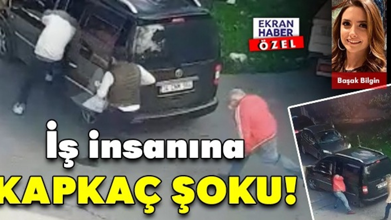 İş insanına kapkaç şoku!