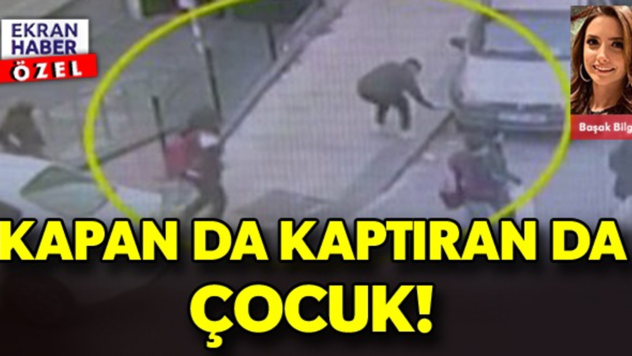 KAPANDA KAPTIRAN DA ÇOCUK!