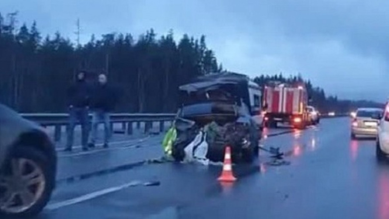 Vahşet, trafik kazasıyla ortaya çıktı!