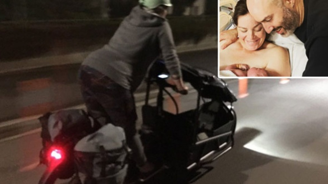 Yeni Zelandalı milletvekili, doğuma bisiklet sürerek yetişti