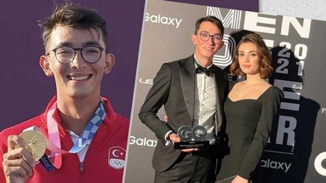 Ödül törenine birlikte katılmışlardı! Mete Gazoz'un sevgilisi göz kamaştırdı...