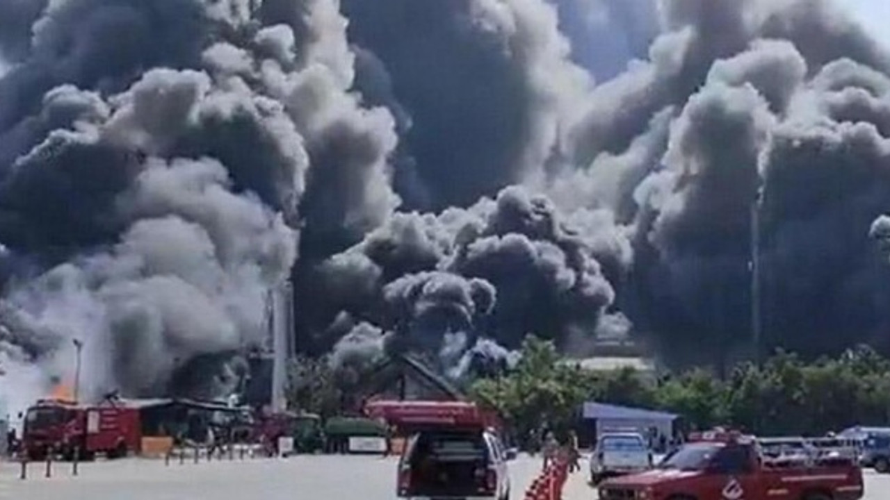 Patronuna kızdı yağ deposunu havaya uçurdu!