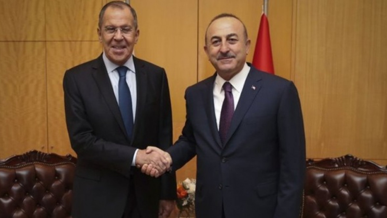 Dışişleri Bakanı Çavuşoğlu, Rus mevkidaşı Sergey Lavrov ile görüştü!