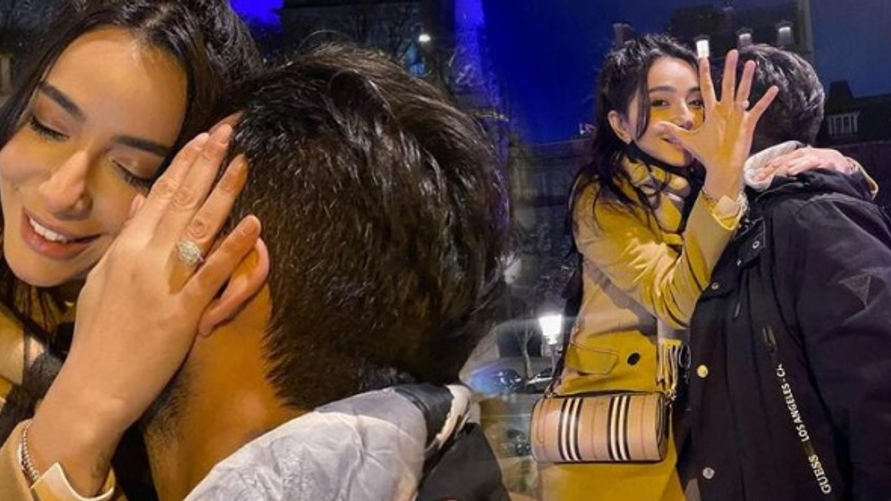 Paris'te romantik teklif!