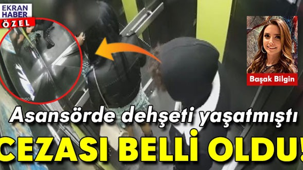 Asansörde cinsel saldırı girişiminde karar!
