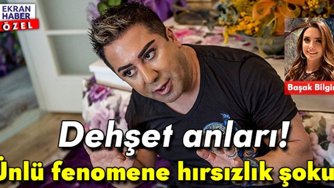 Dehşet anları: Murat Övüç'e hırsızlık şoku!