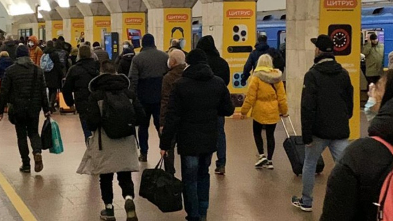 Ukrayna halkı, şehri terk etmeye başladı!