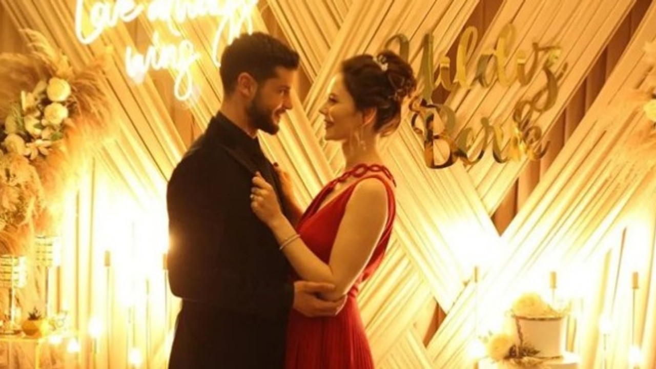 Ünlü çiftin mutlu günü!