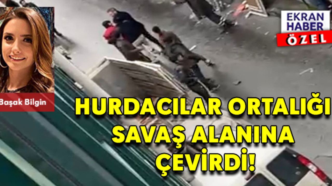 HURDACILAR ORTALIĞI SAVAŞ ALANINA ÇEVİRDİ!