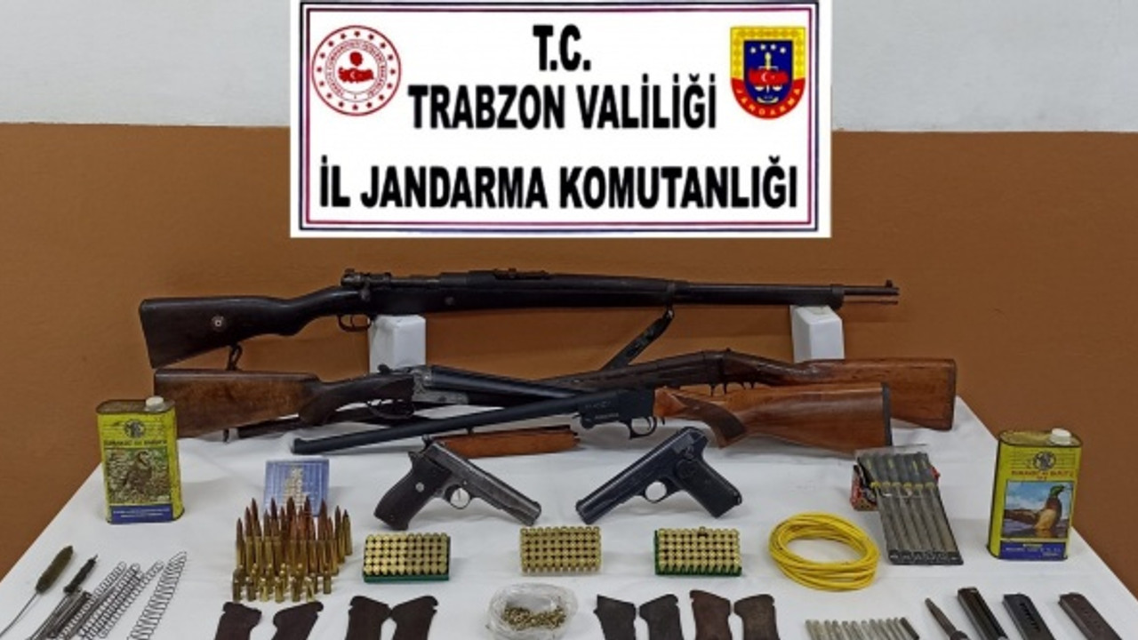 Jandarmadan kaçak silah operasyonu!