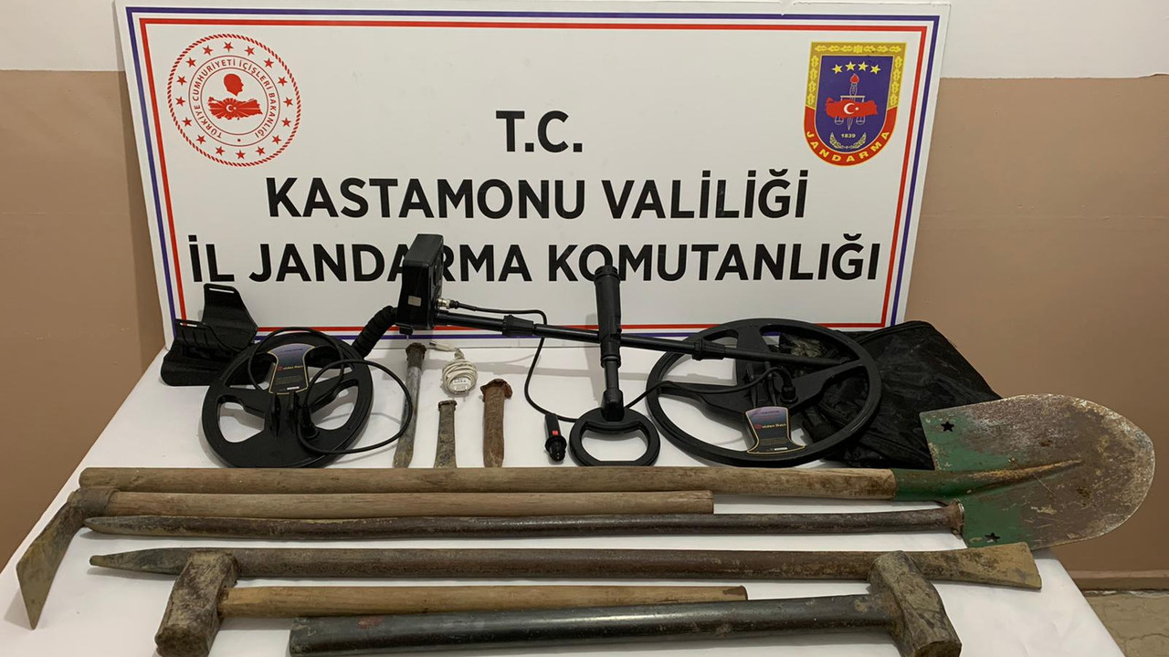 Kastamonu'da tarihi eser operasyonu: Çok sayıda gözaltı!