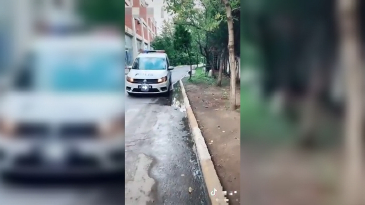 Polis otosuyla video çekti; sınır dışı edilecek