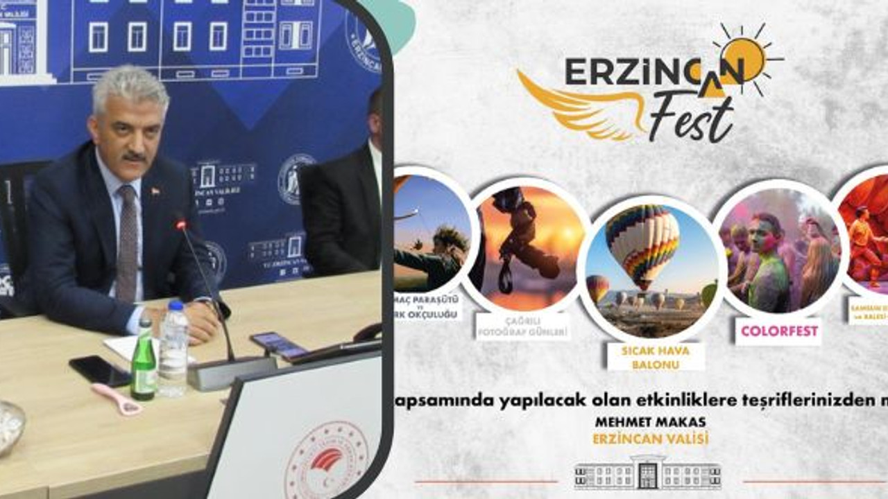 Erzincan'da 'Can Fest' rüzgarı: 2 hafta sürecek