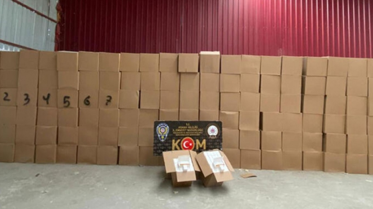 Adana'da 39 milyon boş makaron!