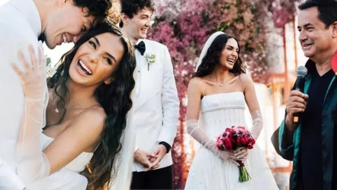 Alaçatı’da rüya gibi bir düğün