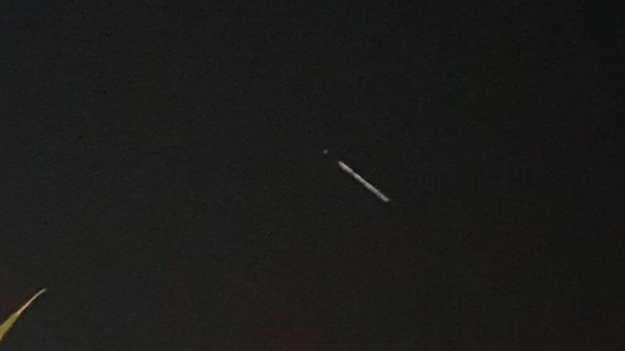 Starlink uyduları İstanbul’dan görüntülendi
