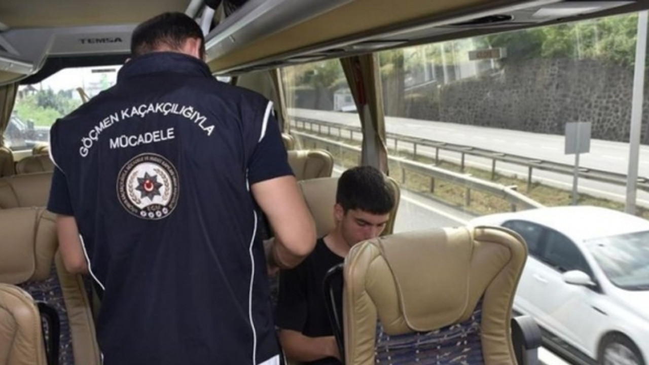 81 ildeki uygulamada çok sayıda kaçak göçmen yakalandı!