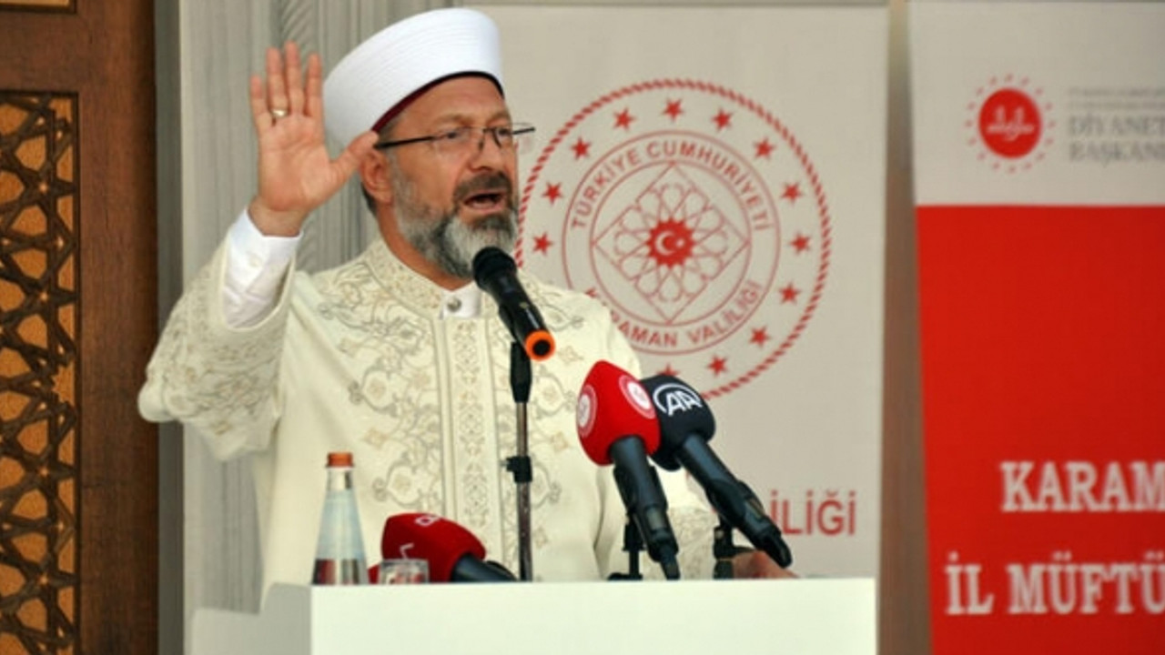 Ali Erbaş Karaman'da cami açılışında konuştu