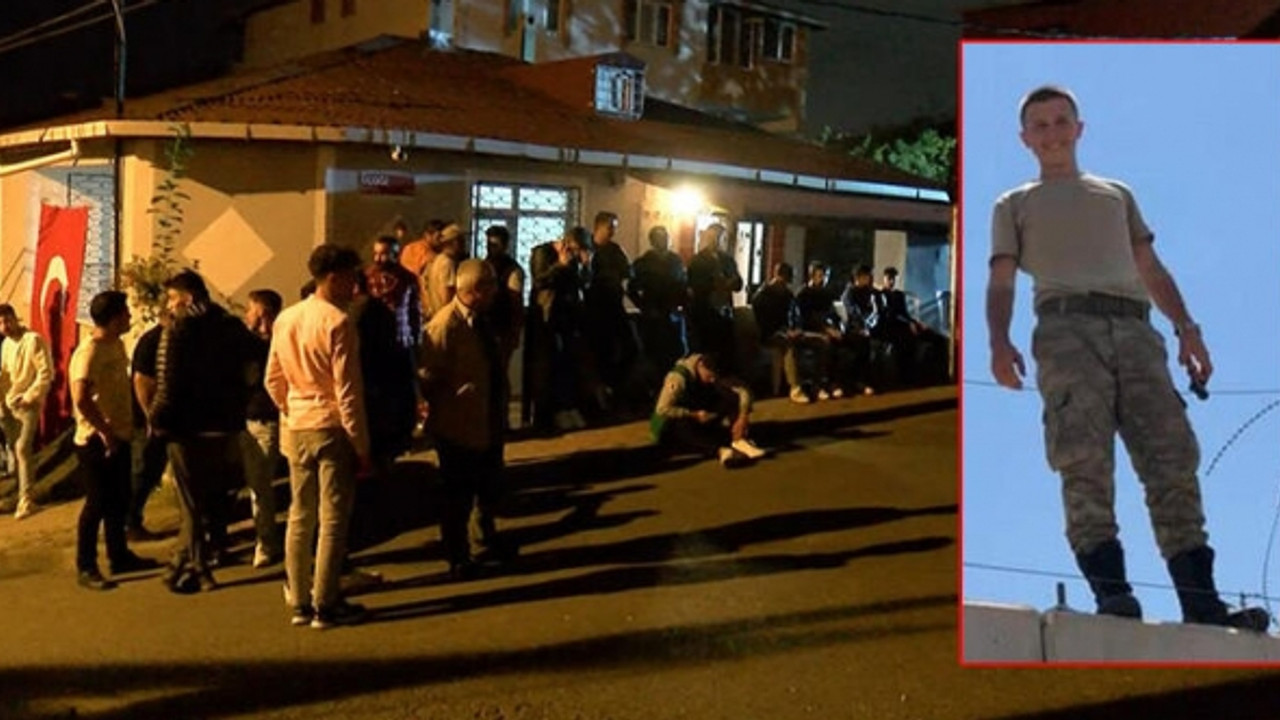 Sultanbeyli'de şehit evine ateş düştü