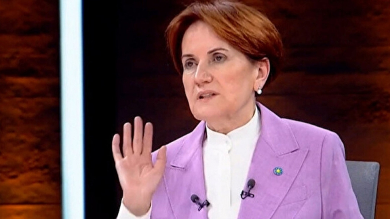 Yazarımız Efdal Kalem önceden yazdı, Akşener canlı yayında anlattı