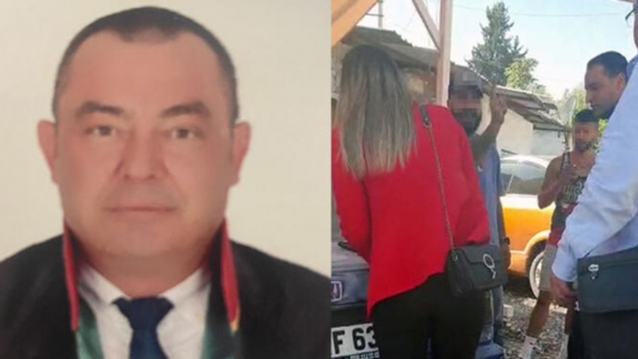 Avukata sözlü ve fiziki saldırı!