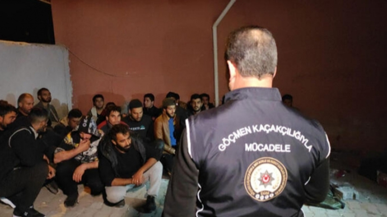 Edirne'de evde saklanan 29 kaçak göçmen yakalandı