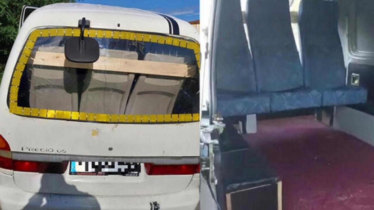 Fazla öğrenci taşımak için servise ahşaptan oturma yeri yaptı!