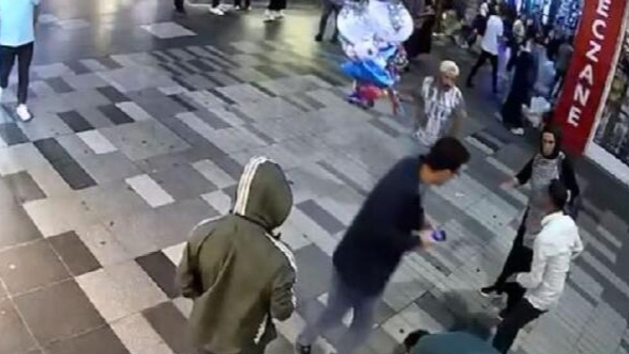 Sokakta yürürken kör kurşun isabet etti!