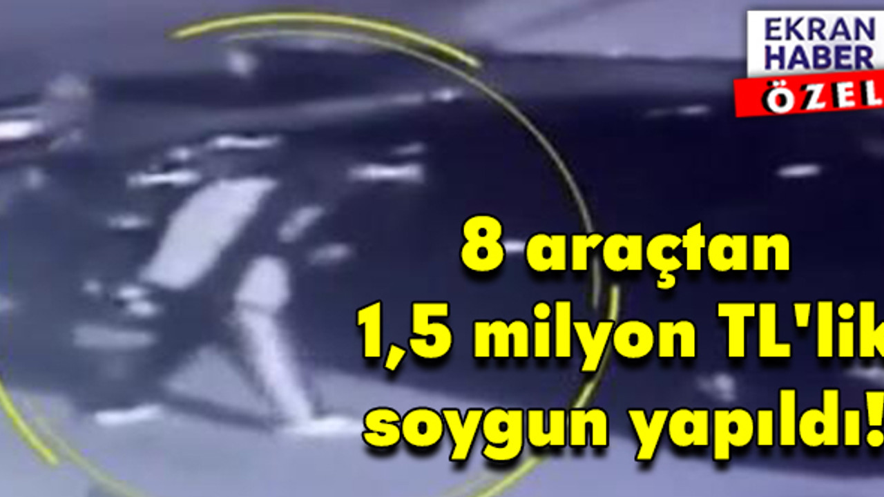 Tamirci siparişiyle 'parça' hırsızlığı: 1,5 milyon TL'lik soygun