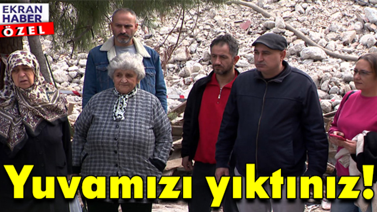 İki yıl direndiler! Çaresiz apartman sakinleri isyanda: Yuvamızı yıktınız!