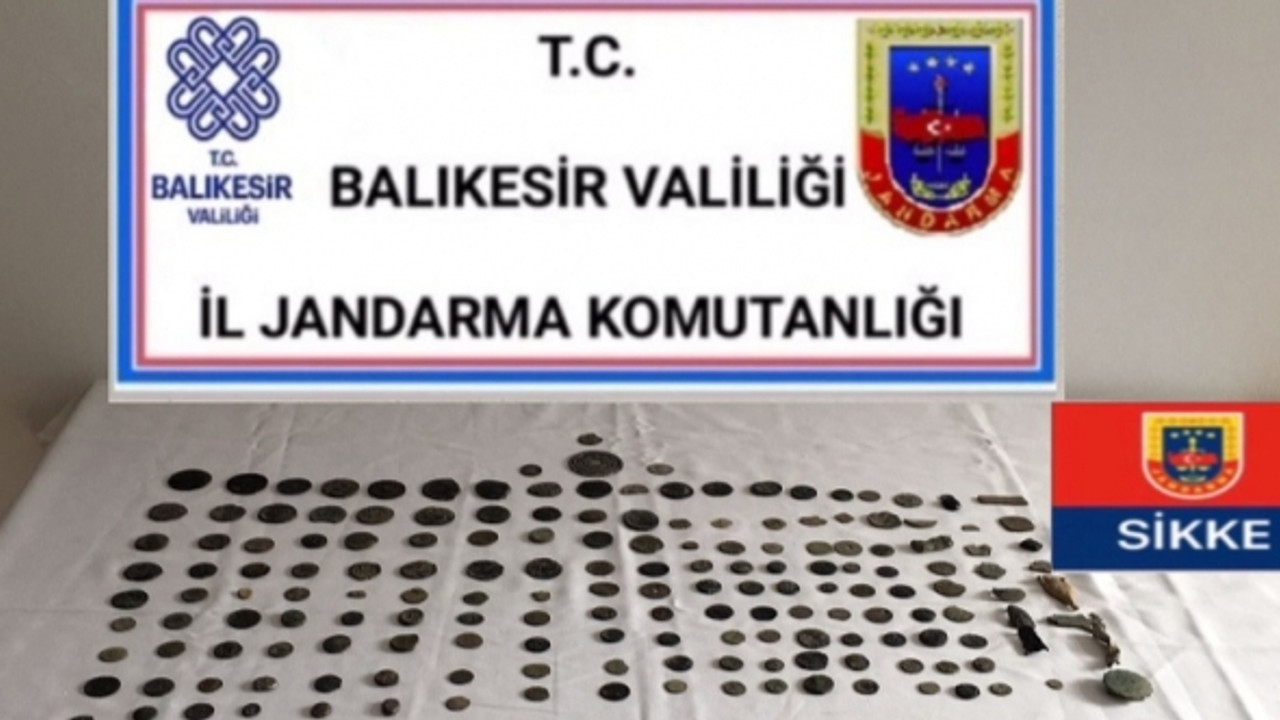 Jandarmadan dev tarihi eser ve uyuşturucu operasyonu!