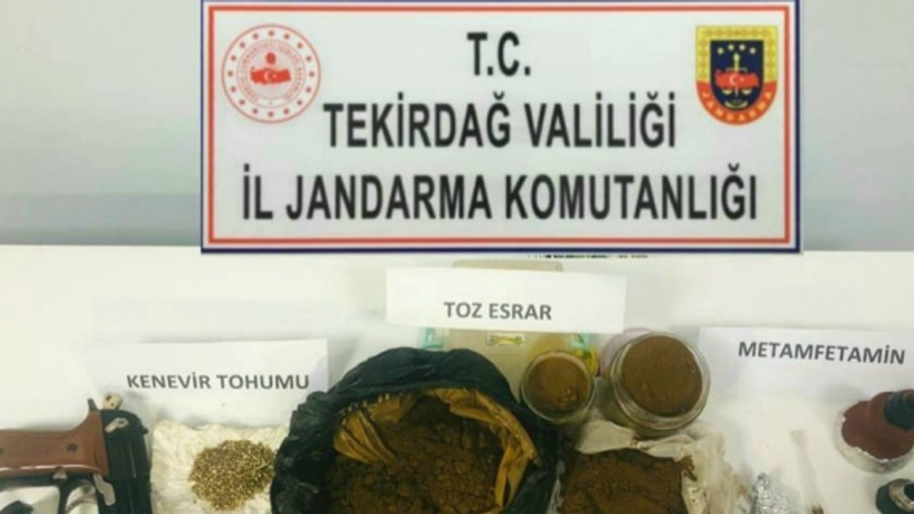 Jandarmadan uyuşturucu maddeye geçit yok! Çok sayıda uyuşturucu madde