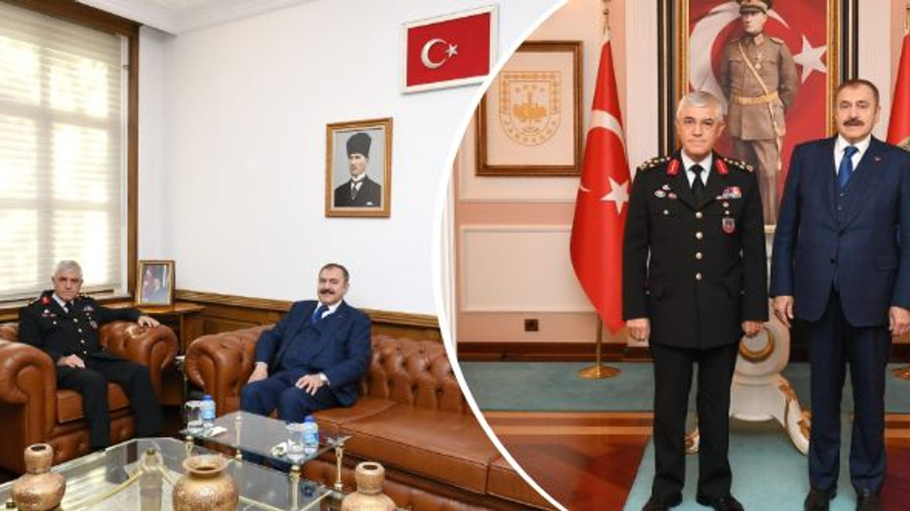 Eski Bakan Veysel Eroğlu'ndan Arif Paşa'ya ziyaret