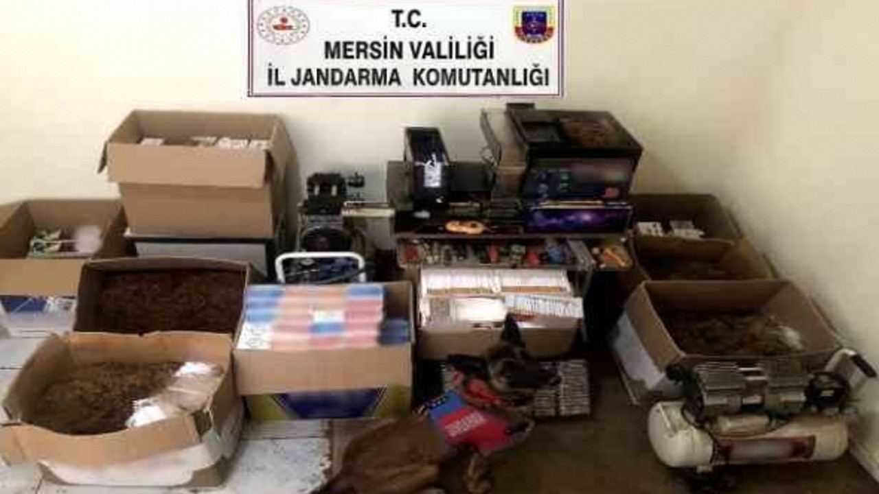 Jandarmadan kaçak makaron operasyonu!