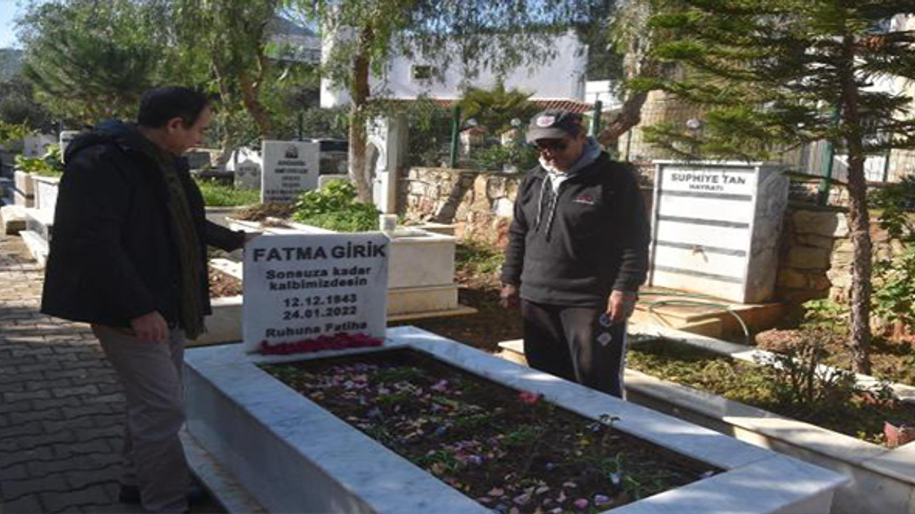 Kardeşi, ölüm yıl dönümünde Fatma Girik'in mezarını ziyaret etti