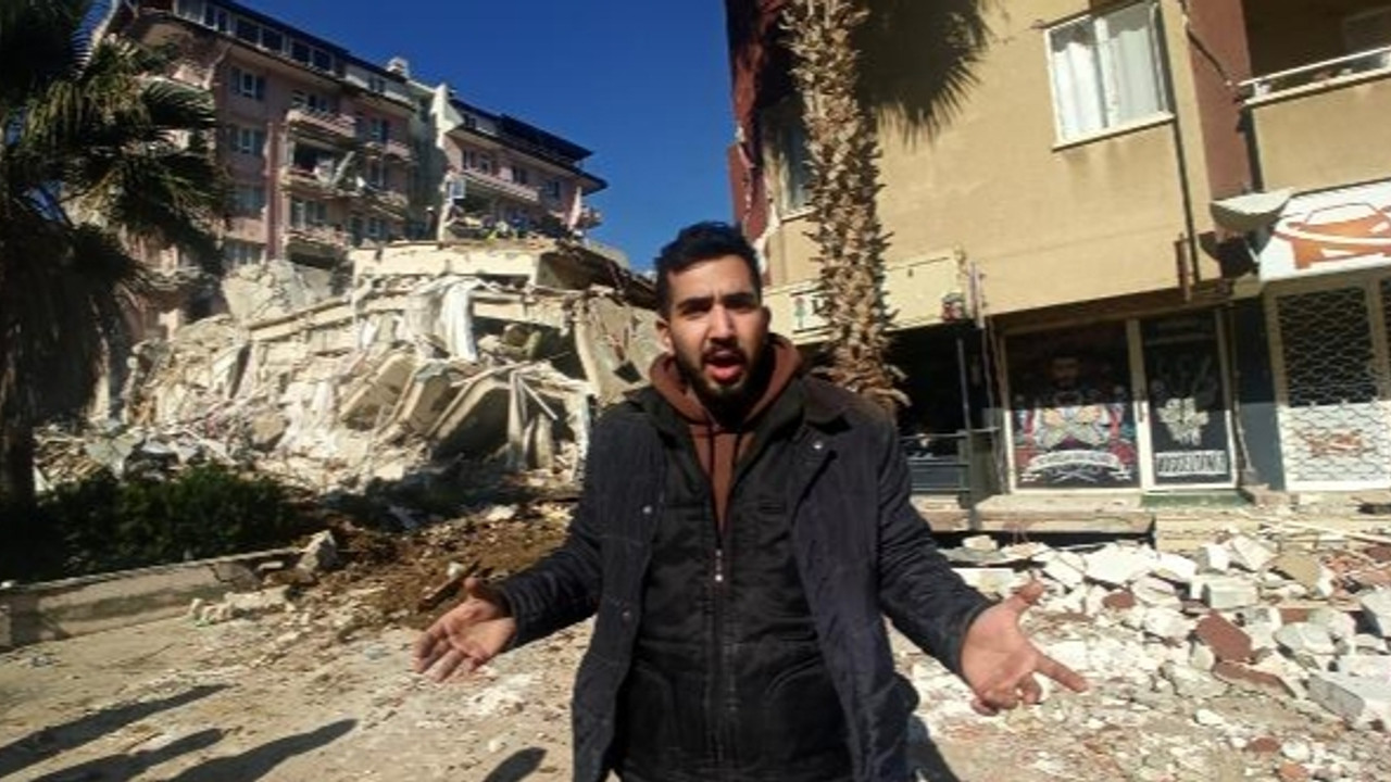 100 kişinin oturduğu binanın enkazı için 'vinç' talebi!