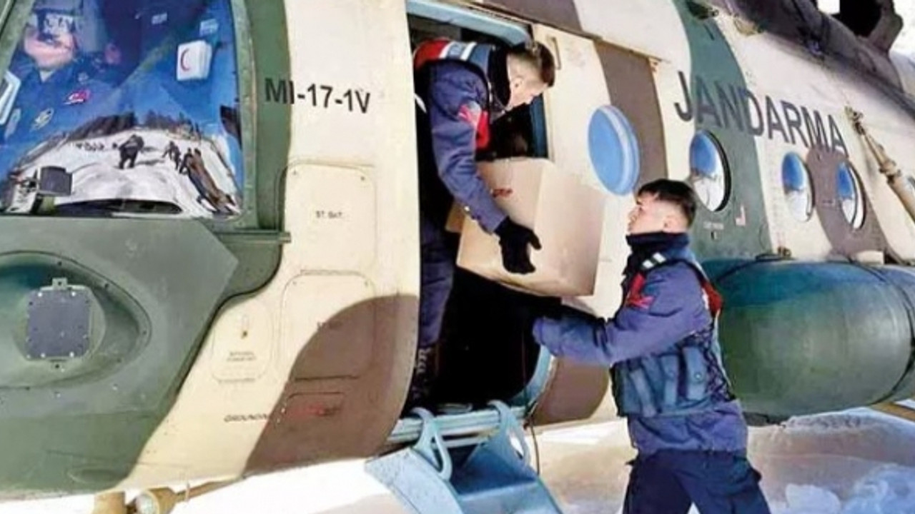Jandarma’dan 34 helikopterle 2 bin 138 sorti!