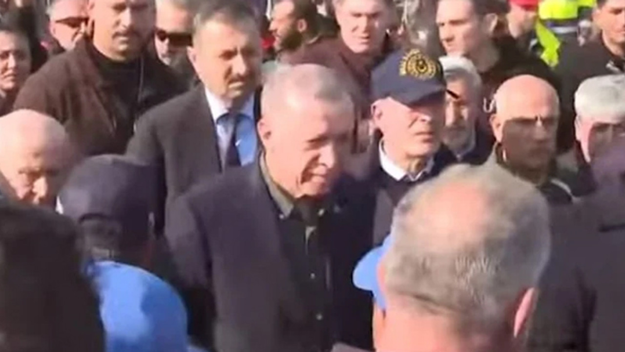Cumhurbaşkanı Erdoğan ile Bahçeli deprem bölgesinde