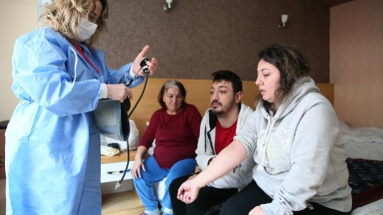 Depremzedeler için "Mobil Sağlık Hizmeti"