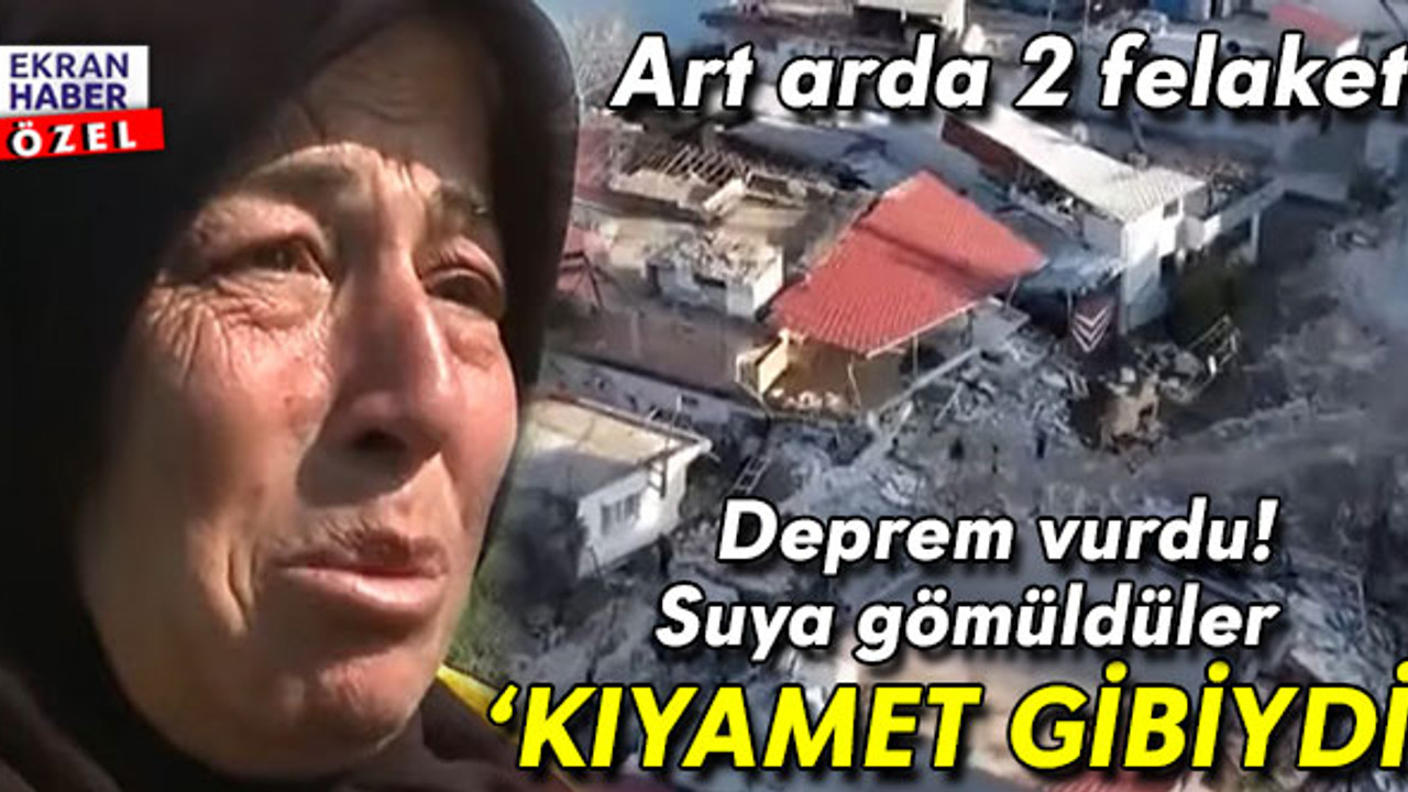 Fay evi yardı! Suya gömüldüler… Canını zor kurtaran aile: ‘Kıyamet gibiydi’