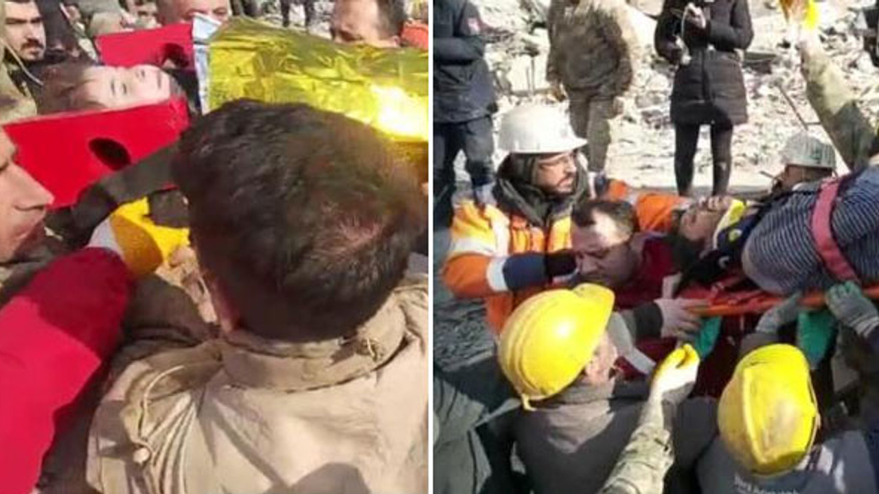 Gaziantep'ten sevindirici haber: 4 yaşındaki Şengül ve babası enkazdan sağ çıktı